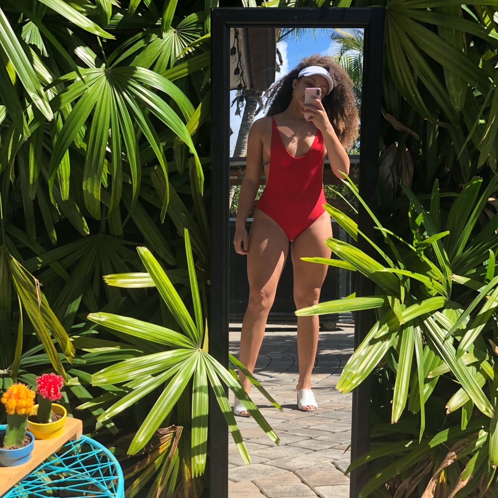 Red One-Piece NEVER worn